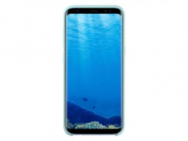 Samsung Galaxy S8 Silicone Blue telefono nugarėlė