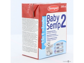 SEMPER Baby semp 2 paruoštas pieno mišinys kūdikiams nuo 6mėn, 200ml