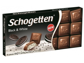 Šokoladas su SAUSAINIAIS, Schogetten,100g
