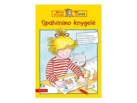 Spalvinimo knygelė. Mano draugė Tina