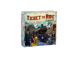 Stalo žaidimas „Ticket to Ride Europe“