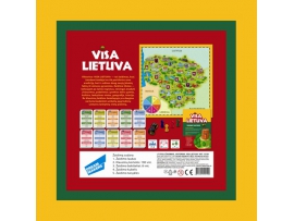 Stalo žaidimas viktorina VISA LIETUVA, vaikams nuo 7 m. Cartamundi (PL58-1513H)