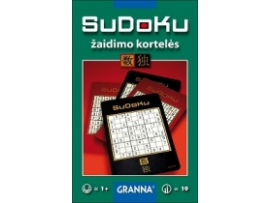 Sudoku žaidimo kortelės