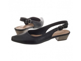 Tamaris Czarne 1-29400-26 003 Black Leather (TM7-a) bateliai