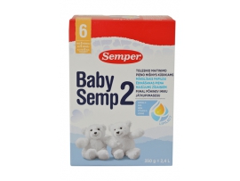 TOLESNIO MAITINIMO pieno mišinys BabySemp2, kūdikiams nuo 6 mėn., 350 g