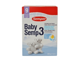 TOLESNIO MAITINIMO pieno mišinys BabySemp3, kūdikiams nuo 9 mėn., 350 g