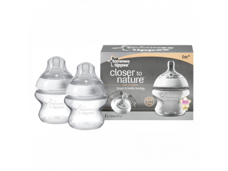 Tommee Tippee buteliukas su induku 150ml. x 2 vnt. 422420