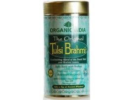 TULSI Brahmi ekologiška arbata (biri, skardinėje), 100g