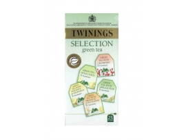 TWININGS SELECTION GREEN TEA žaliųjų arbatų rinkinys,25pak,50g
