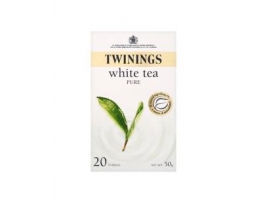 TWININGS WHITE TEA baltoji arbata,20pak,50g