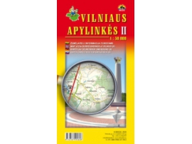 Vilniaus apylinkės II. Žemėlapis 1:50 000