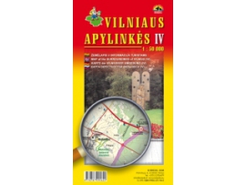 Vilniaus apylinkės IV. Žemėlapis 1:50 000