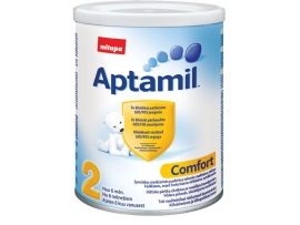 VIRŠKINIMO SUTRIKIMŲ PROFILAKTIKAI skirtas pieno mišinys kūdikiams nuo 6 mėn., Aptamil Comfort 2, 400 g