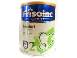VIRŠKINIMO SUTRIKIMŲ turintiems kūdikiams skirtas pieno mišinys, nuo 6 mėn., Frisolac Gold Comfort 2, 400 g