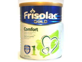 VIRŠKINIMO SUTRIKIMŲ turintiems kūdikiams skirtas pieno mišinys, nuo gimimo, Frisolac Gold Comfort 1, 400 g