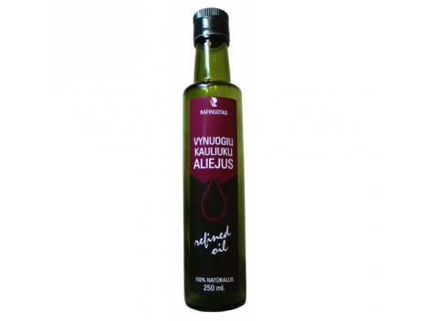 VYNUOGIŲ KAULIUKŲ aliejus, Rudugys, 250ml | Foxshop.lt