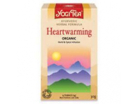 YOGI TEA Heart warming ekologiška ajurvedinė arbata, 30,6g
