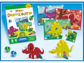 Žaidimas Mano dinozaurai, 3-10 m. vaikams GRANNA