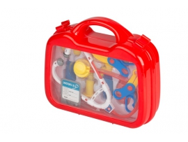 Žaislinis gydytojo įrankių rinkinys lagaminėlyje Eddy Toys, vaikams nuo 3 m. (52588)