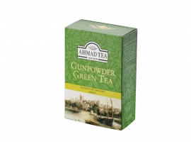 Žalioji arbata AHMAD TEA GUNPOWDER GREEN TEA, 100g (žalieji perlai)